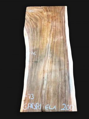 Echtholz Massivholz Tischplatte Akazie Suar 200cm Gabriela