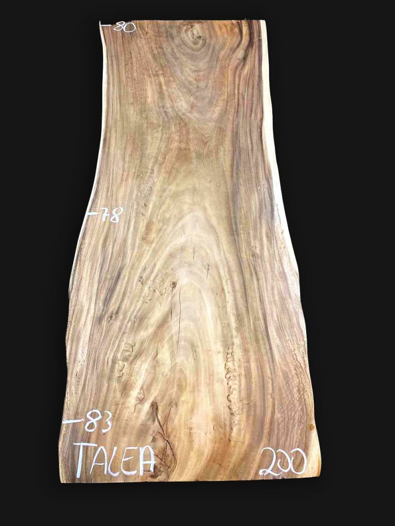 Echtholz Massivholz Tischplatte Akazie Suar 200cm Talea