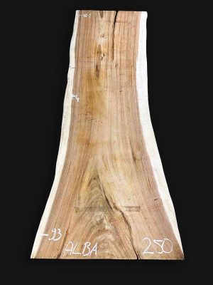 Echtholz Massivholz Tischplatte Akazie Suar 250cm Alba
