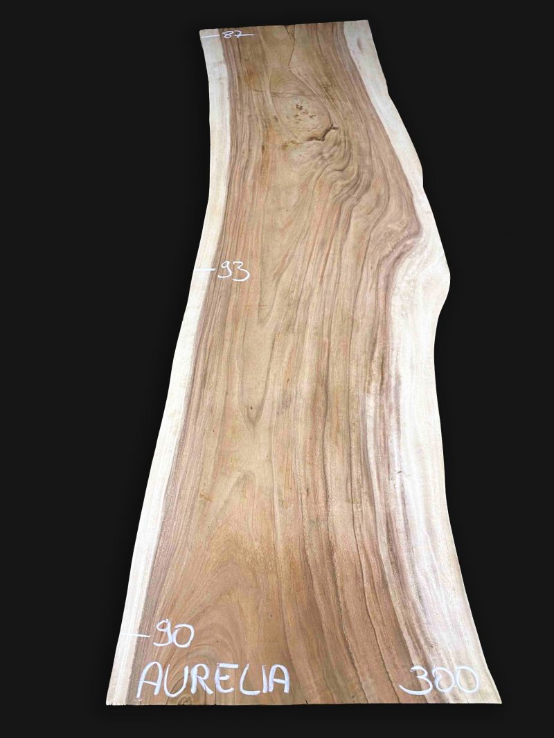 Echtholz Massivholz Tischplatte Akazie Suar 300cm Aurelia