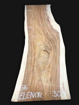 Echtholz Massivholz Tischplatte Akazie Suar 300cm Elenor