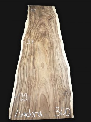 Echtholz Massivholz Tischplatte Akazie Suar 300cm Isadora