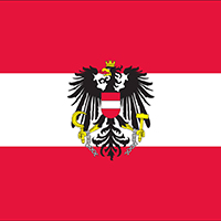 Österreich Flagge Versand ehrenwalde Spedition und Postversand