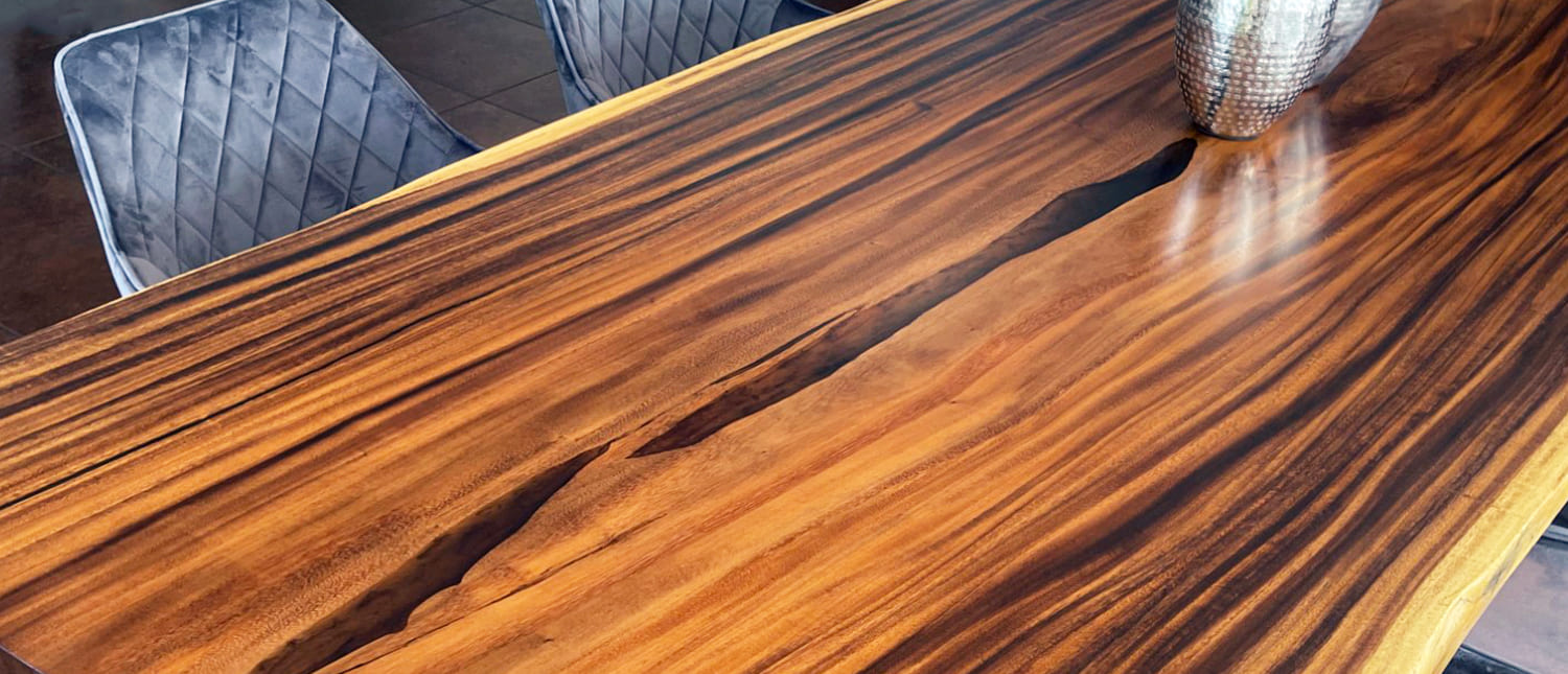Baumstamm Tisch kostenlos auf Maß zugeschnitten online kaufen bei ehrenwalde Manufaktur