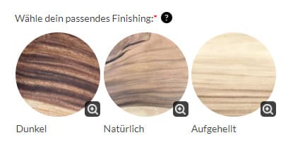Finishing und Veredelung Massivholz Akazie Tischplatten ehrenwalde online günstig kaufen
